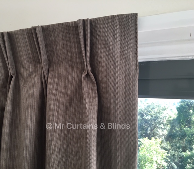 Double Pinch Pleat Curtains East Gosford