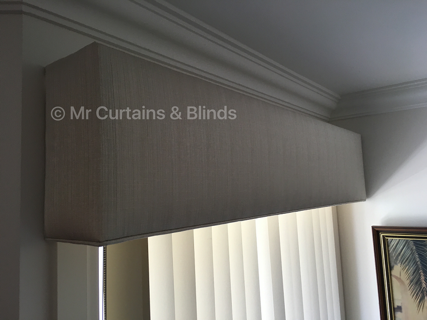 Pelmet over Vertical