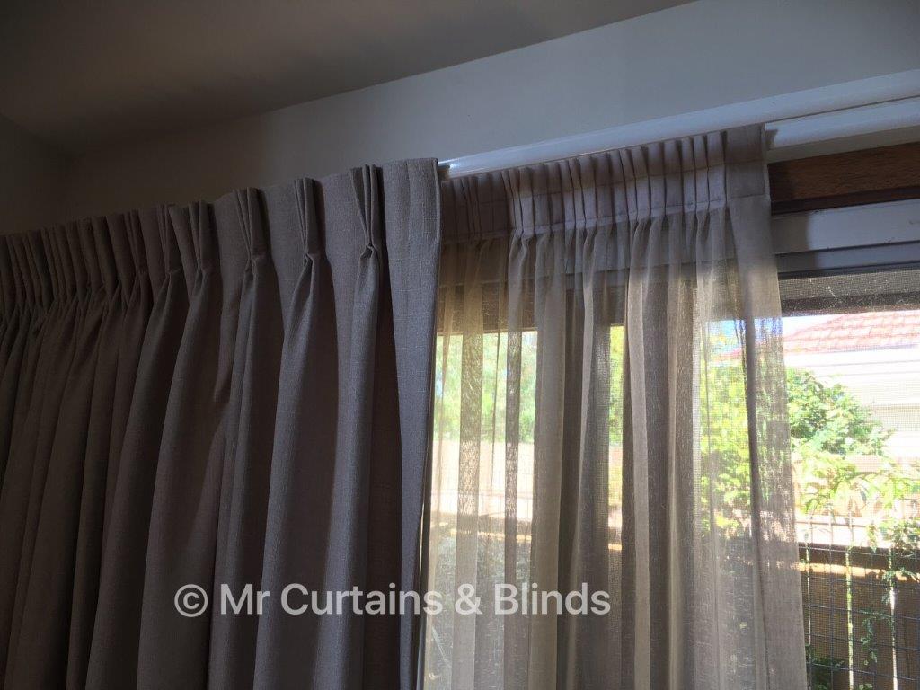 Pinch and Pencil pleat Umina Beach