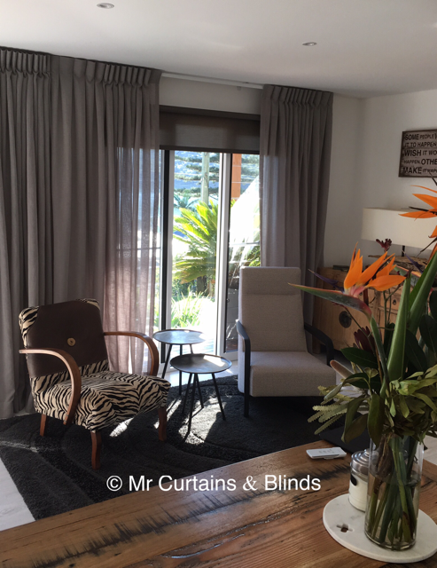 Inverted Pleat Sheer Curtains Roller Blinds Woy Woy Bay