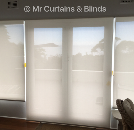 Screen roller blinds overlooking Terrigal