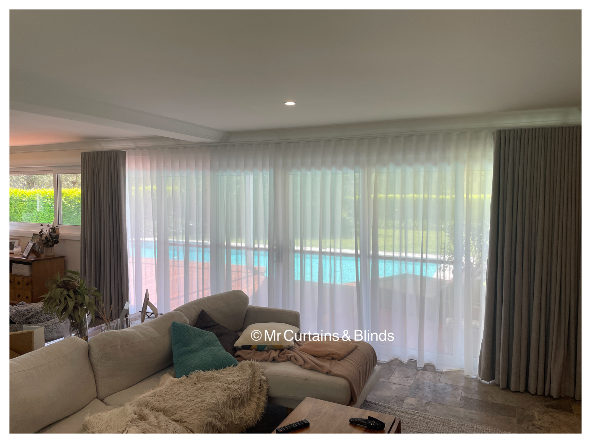 Sfold Double Curtains Central Coast