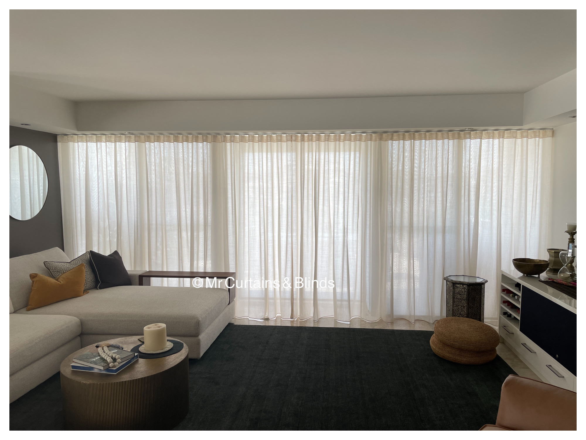 Sfold Sheer Curtains Terrigal NSW1