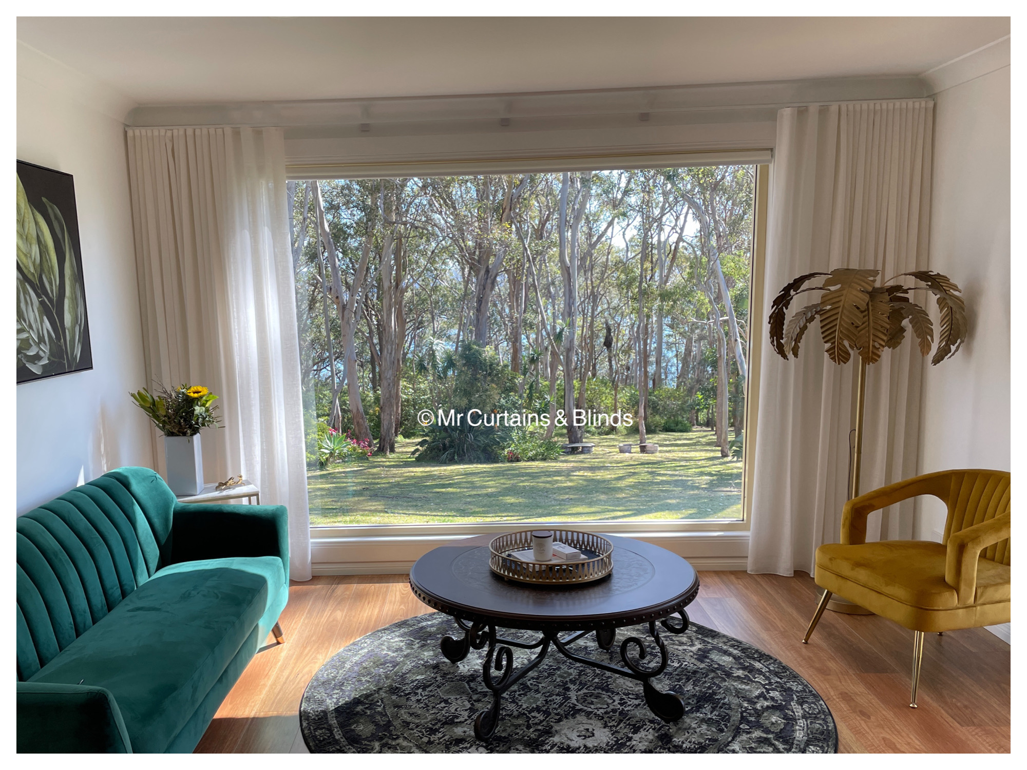 Sfold sheer curtains Central Coast