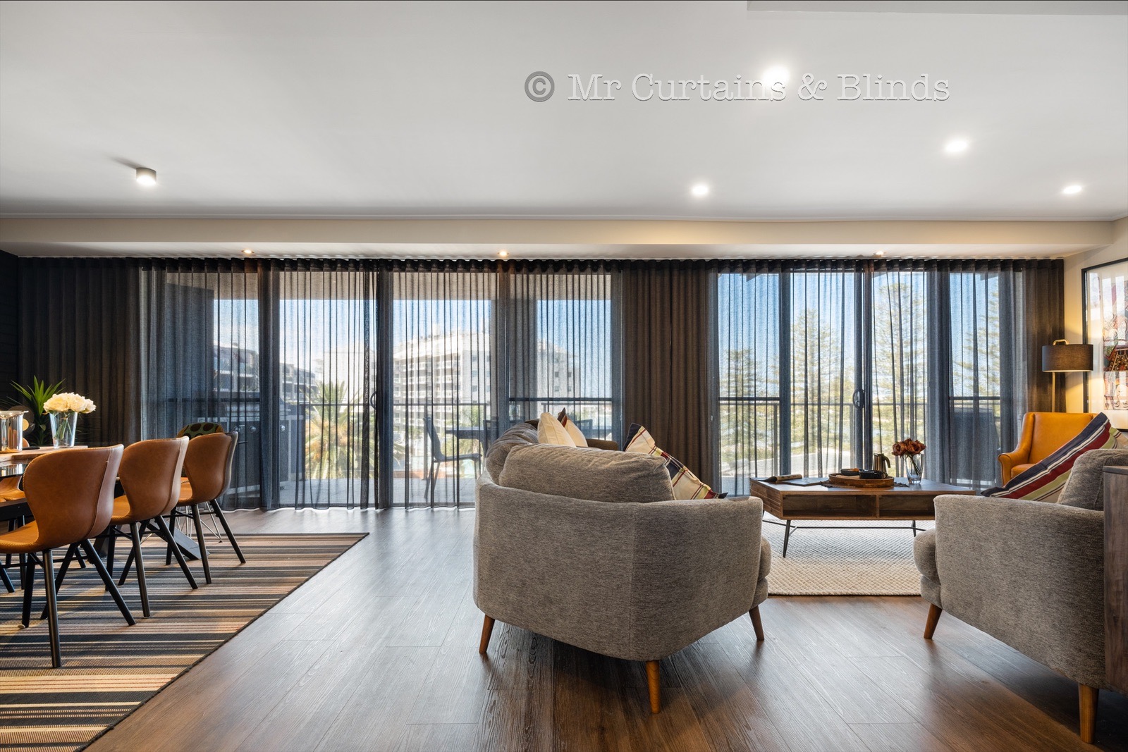 Wave Fold Sheer Curtains The Entrance1